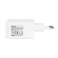 LogiLink USB Steckdosenadapter 2x USB 17W Schnellladegerät Weiß