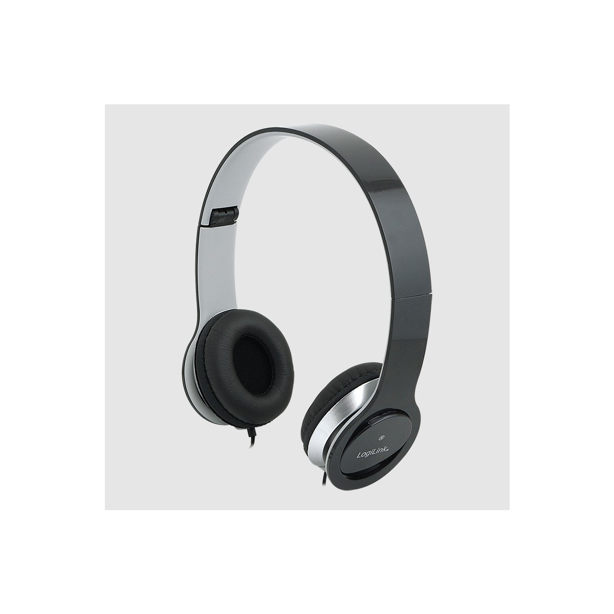 LogiLink® Stereo High Quality Headset, 3,5 mm,...