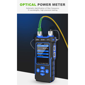 NF-8508 9-in-1 Multifunktionaler Netzwerk Kabeltester PoE, Optische Messung, NCV