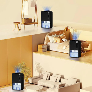 Smart-Luftentfeuchter mit 3,8L Wassertank – Ultraleise, LED-Farblicht, Auto-Abschaltung