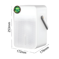 Mini Luftentfeuchter 30 m² Weiß für Schlafzimmer, leise & energieeffizient