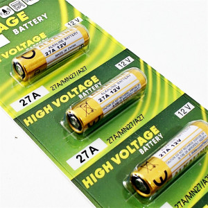 5x 27A 12V Alkaline Batterie für Fernbedienung Türklingel Auto A27 GP27