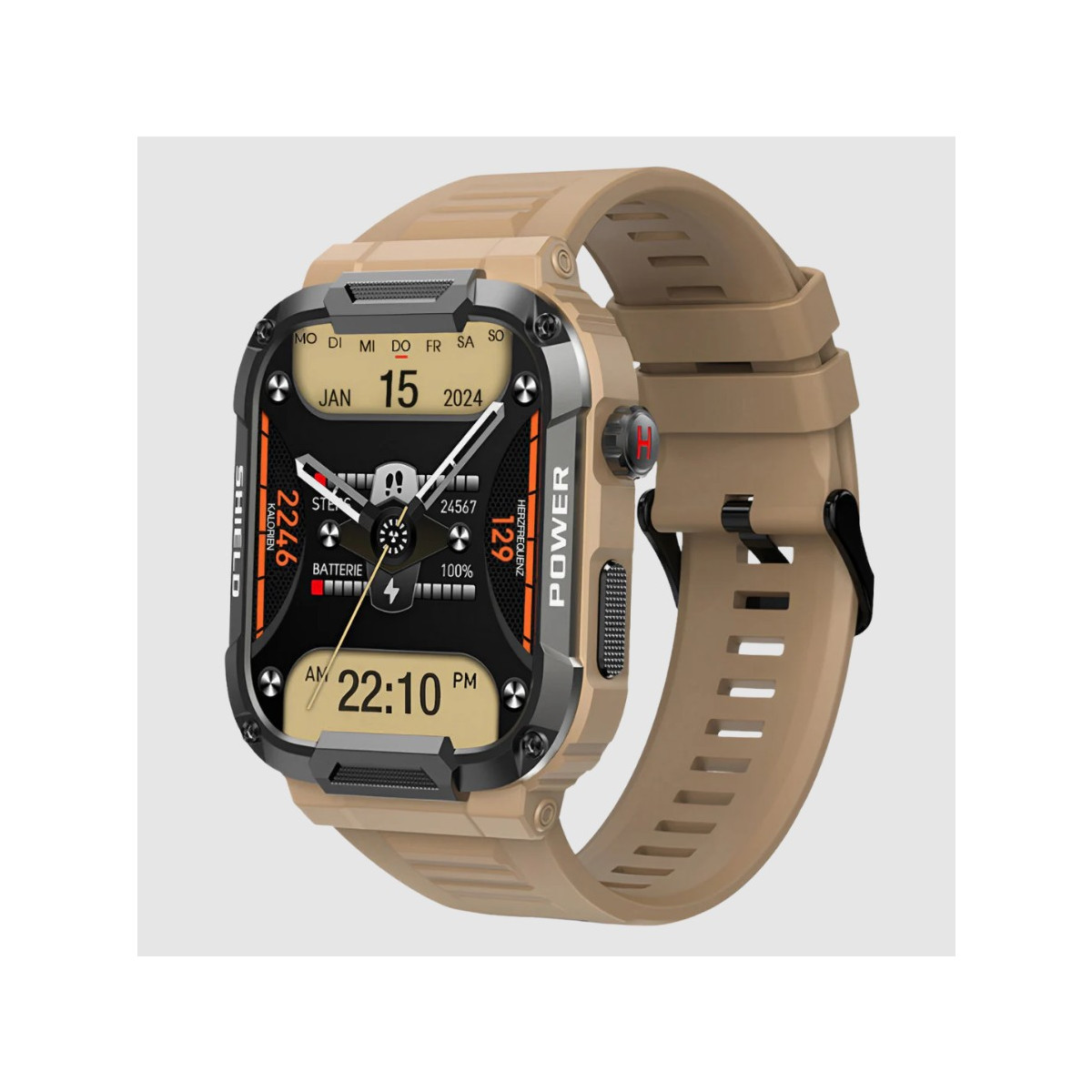 Gard Pro Ultra Smartwatch – Robust, wasserdicht, 110+ 