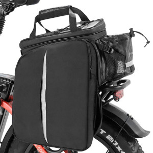 Fahrradtasche 35L Wasserdicht Gepäcktasche Hartschale Multifunktion Carbon