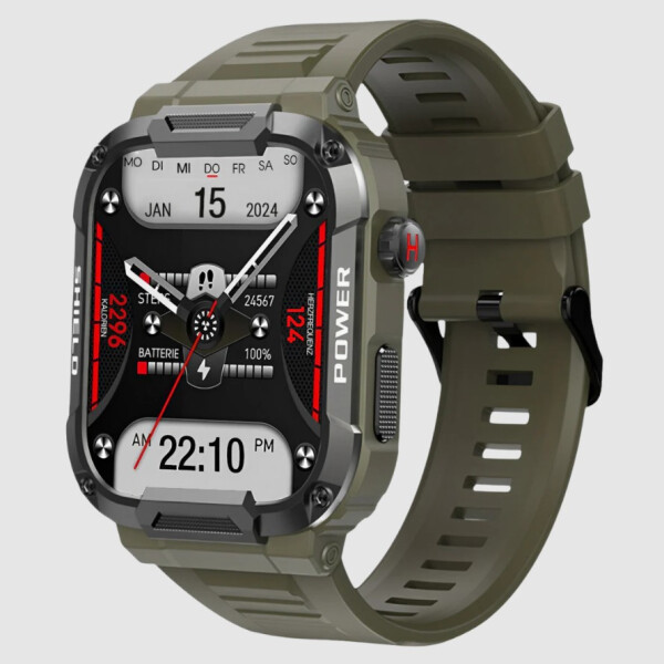 Gard Pro Ultra Smartwatch – Robust, wasserdicht, 110+ Sportmodi, IP68