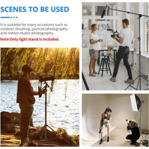 Neewer Lichtstativ 3m Federgepolstert Fotostativ für Softbox Blitz Ringlicht