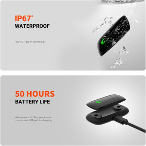 COOSPO H9Z Herzfrequenzmesser Brustgurt Bluetooth 5.0 ANT+ HR Sensor wiederaufladbar