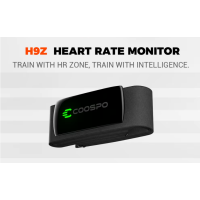 COOSPO H9Z Herzfrequenzmesser Brustgurt Bluetooth 5.0 ANT+ HR Sensor wiederaufladbar