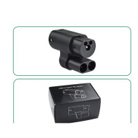 CCS2 zu Typ2 Adapter Konverter für Tesla Model S X DC Schnellladeadapter
