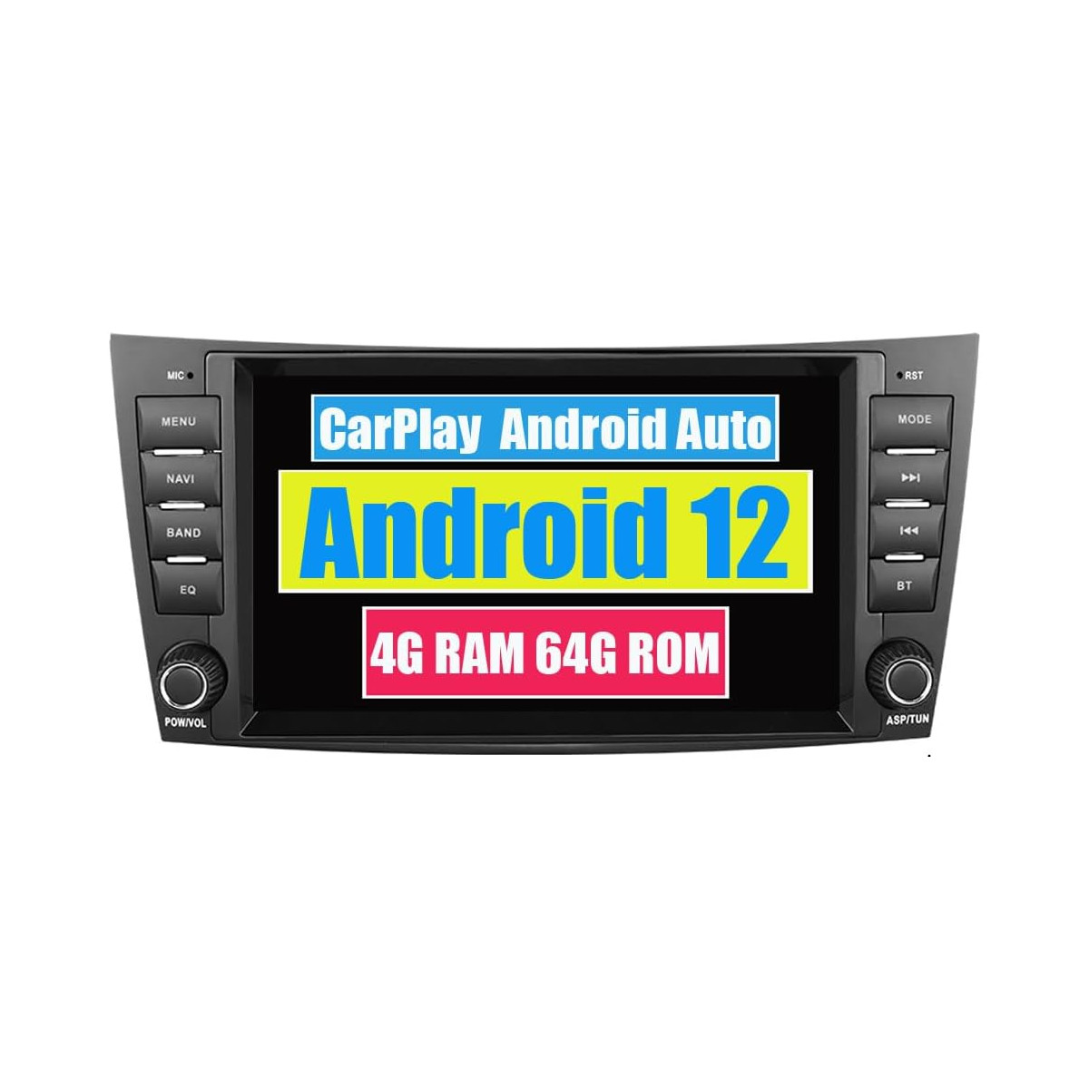 Autoradio Android 7" für Mercedes W211 W209...
