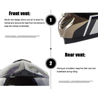 RUTXE Motocross Helm DOT Integralhelm mit Brille Handschuh Offroad MTB S Rot
