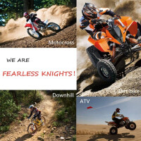 RUTXE Motocross Helm DOT Integralhelm mit Brille Handschuh Offroad MTB S Rot