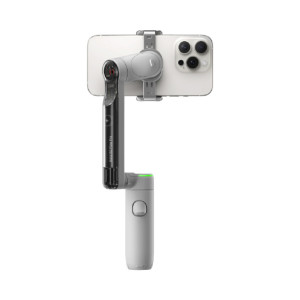 Insta360 Flow Pro Gimbal 3-Achsen KI Smartphone Stabilisator mit Stativ Grau
