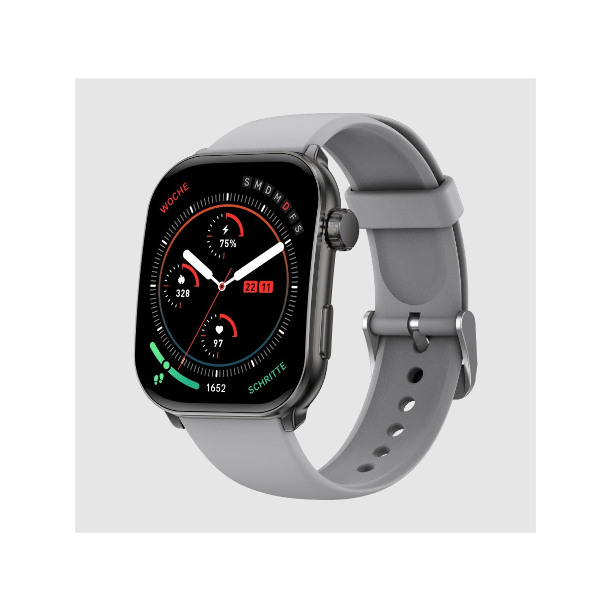Gard Pro Health Smartwatch 3 – Gebogenes Display,...