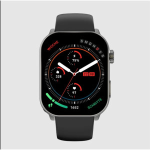 Gard Pro Health Smartwatch 3 – Gebogenes Display, 110+ Sportmodi, IP68