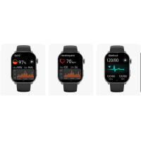 Gard Pro Health Smartwatch 3 – Gebogenes Display, 110+ Sportmodi, IP68