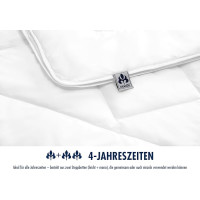 Badenia Irisette Noblesse 4-Jahreszeiten Steppbett 155x220 cm