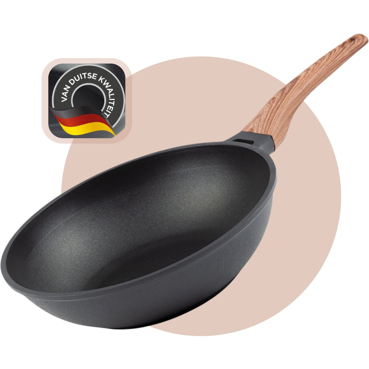 Rosmarino Wokpfanne 30cm Antihaft Induktion...