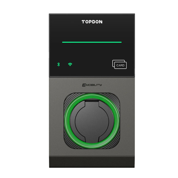 TOPDON PulseQ AC Pro Wallbox 22KW Typ2 EV Ladestation Schnellladen RFID Alexa
