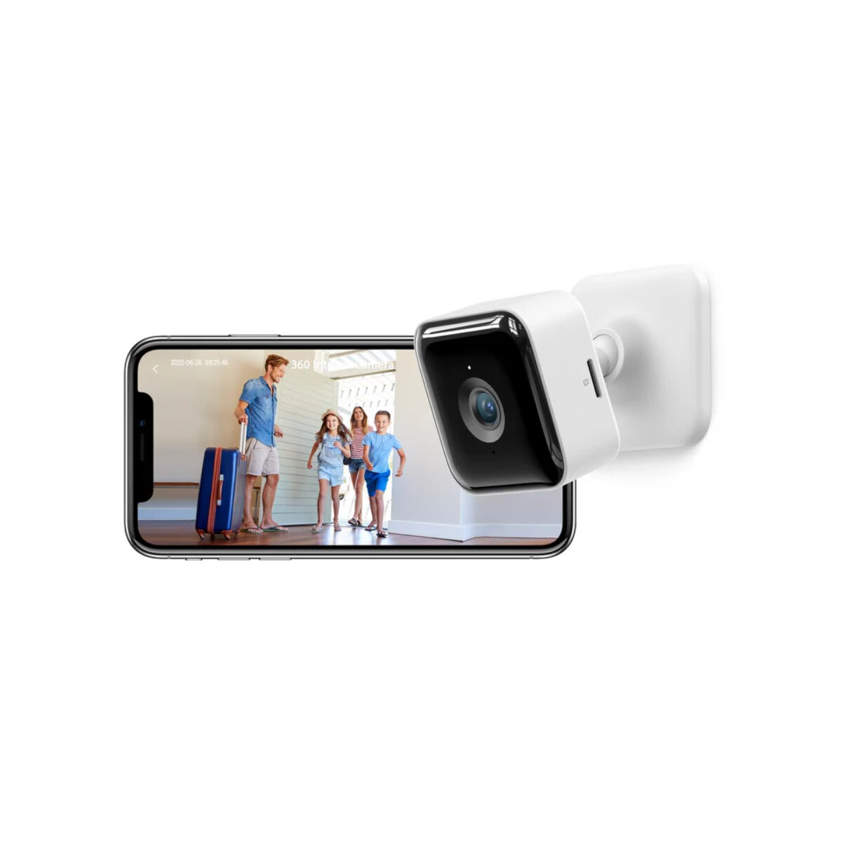 GNCC C2 Indoor WLAN-Kamera 1080p IR-Nachtsicht Zwei-Wege-Aud