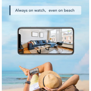 GNCC C2 Indoor WLAN-Kamera 1080p IR-Nachtsicht Zwei-Wege-Audio & micro-SD