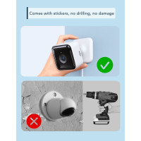 GNCC GC2 Kamera 2er Set Innen 1080P WLAN Nachtsicht Bewegung Audio Alexa SD