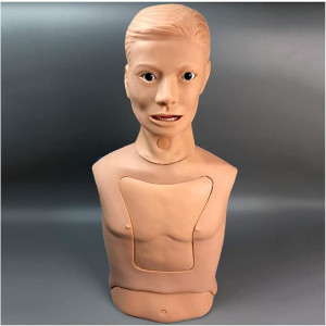 Pflegepuppe Oberkörper Pflege Anatomiemodell Nasensonde Trachea Training