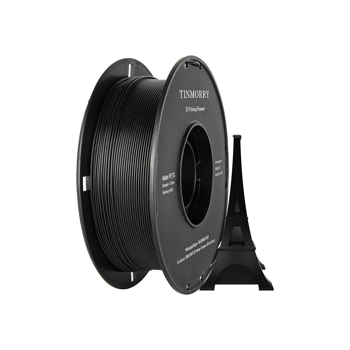 TINMORRY Matte PETG Filament 1,75 mm (1 kg)