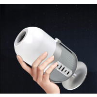 R1 LED Projektor WiFi Bluetooth 360 Grad Heimkino Beamer