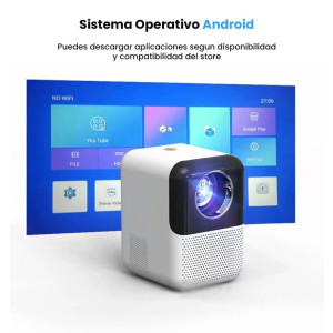 HPX Pro LED Beamer Android 10 5G WiFi Bluetooth UHD 8K HDMI Elektrischer Fokus