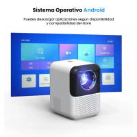 HPX Pro LED Beamer Android 10 5G WiFi Bluetooth UHD 8K HDMI Elektrischer Fokus