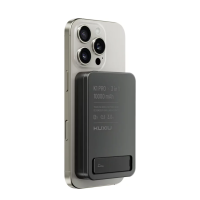 Kuxiu K1 Pro MagSafe Ladestation 3in1 15W 10000mAh USB-C Qi Schwarz