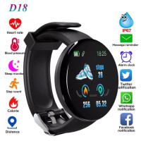 SMART BRACELET 30097 Smartwatch Schwarz Blau Fitness Puls Blutdruck Bluetooth