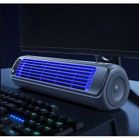 Tower Fan M60 Tragbarer Bladeless Ventilator Grau Beige Leicht