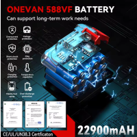 588VF 18V 22900mAh Akku für Makita Schlagschrauber Kettensäge Elektrowerkzeug