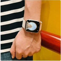 iQIBLA Qwatch S2 Smartwatch Pink Muslim Uhr Azkar Herzfrequenz Fitness