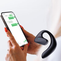 Qinux Talkbuds Übersetzer Ohrhörer Bluetooth KI 140 Sprachen