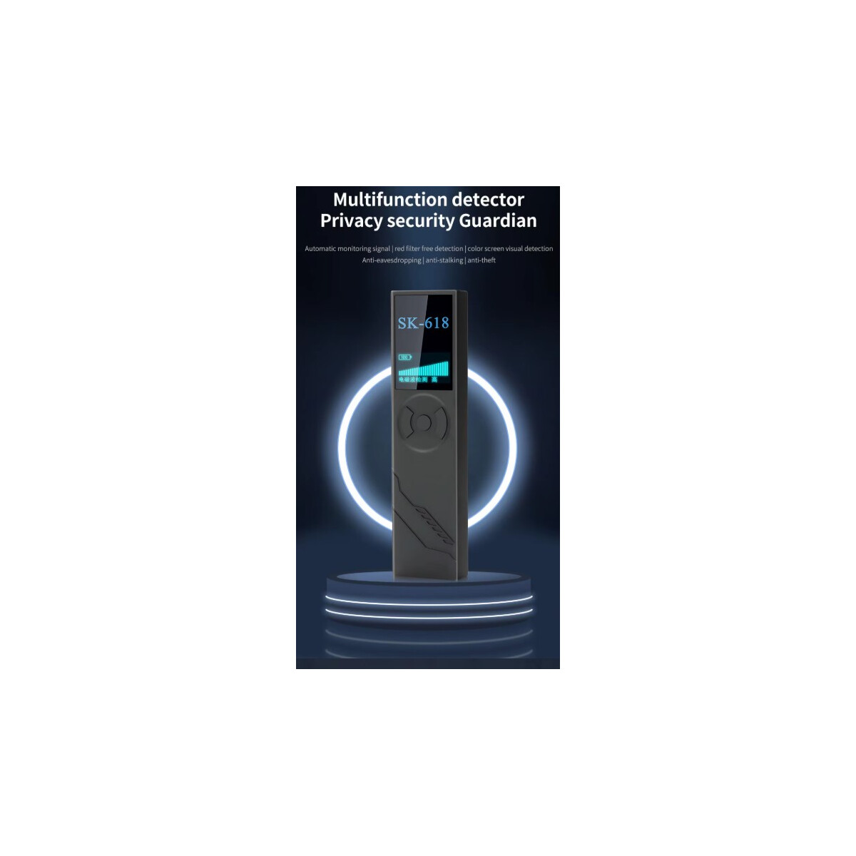 SK618 Signal Detection Analyzer mobiler Anti-Spionage-Detekt