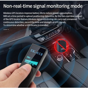 SK618 Signal Detection Analyzer mobiler Anti-Spionage-Detektor für Privatsphäre