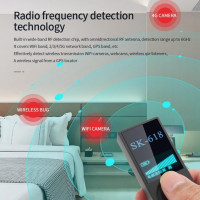 SK618 Signal Detection Analyzer mobiler Anti-Spionage-Detektor für Privatsphäre