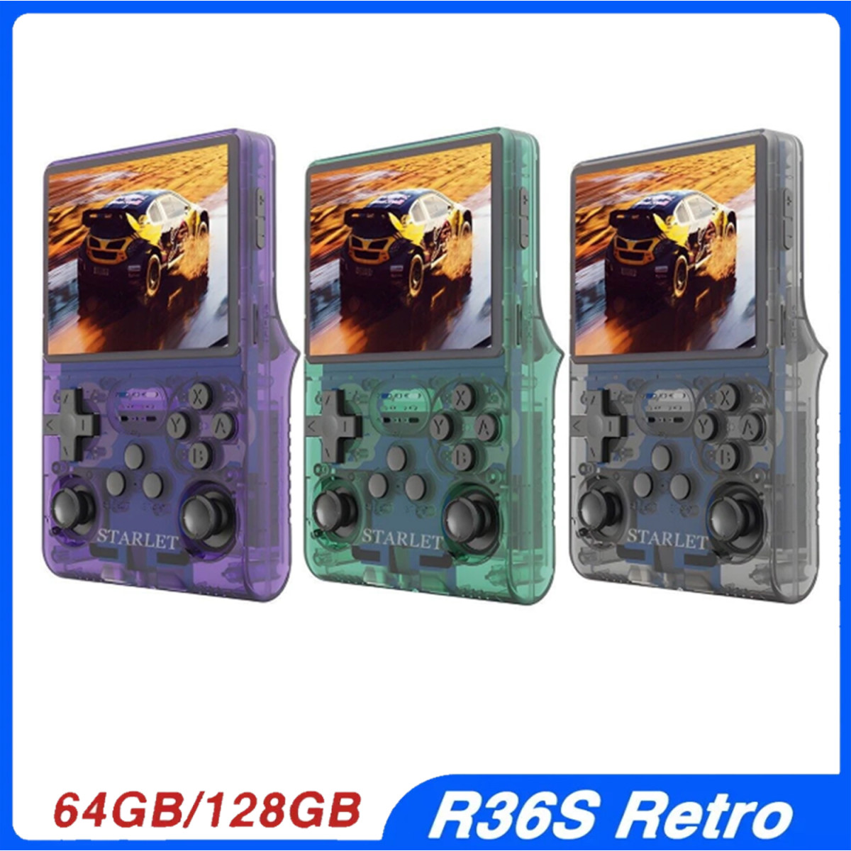 R36S Retro Handheld Konsole 3 5 IPS ArkosOS 64GB 128GB...