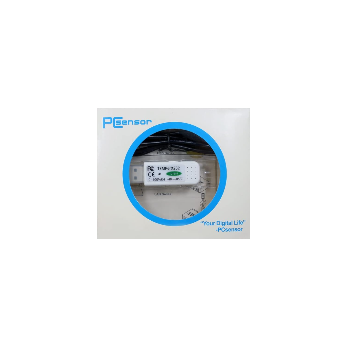 PCsensor TEMPerX232 USB Temperatur Feuchtigkeitssensor...