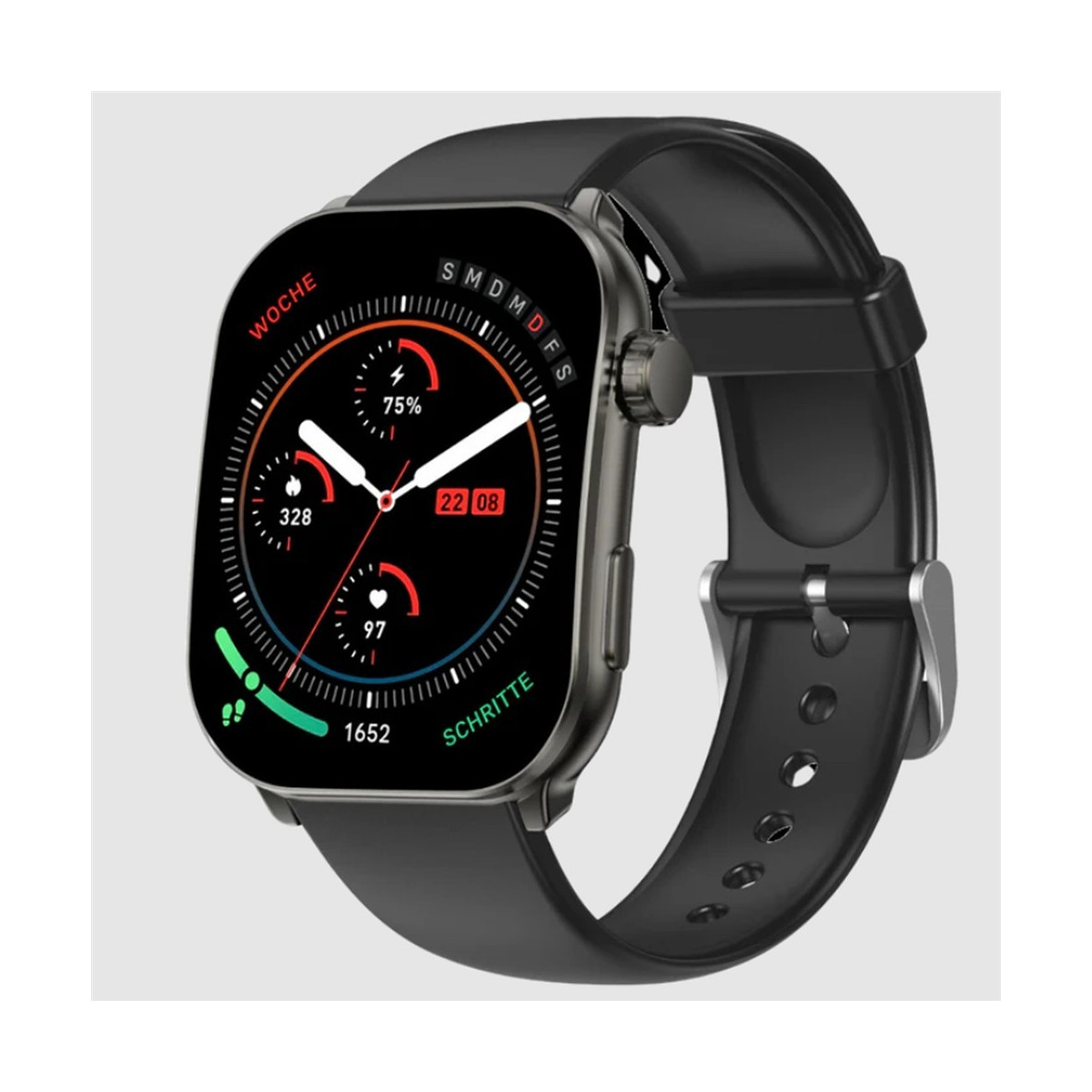 Gard Pro Health Smartwatch 3 – Gebogenes Display,...