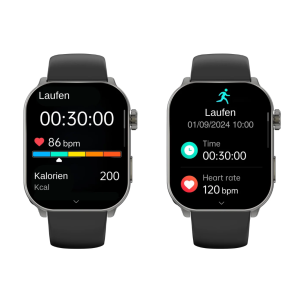 Gard Pro Health Smartwatch 3 – Gebogenes Display, 110+ Sportmodi, IP68 41mm