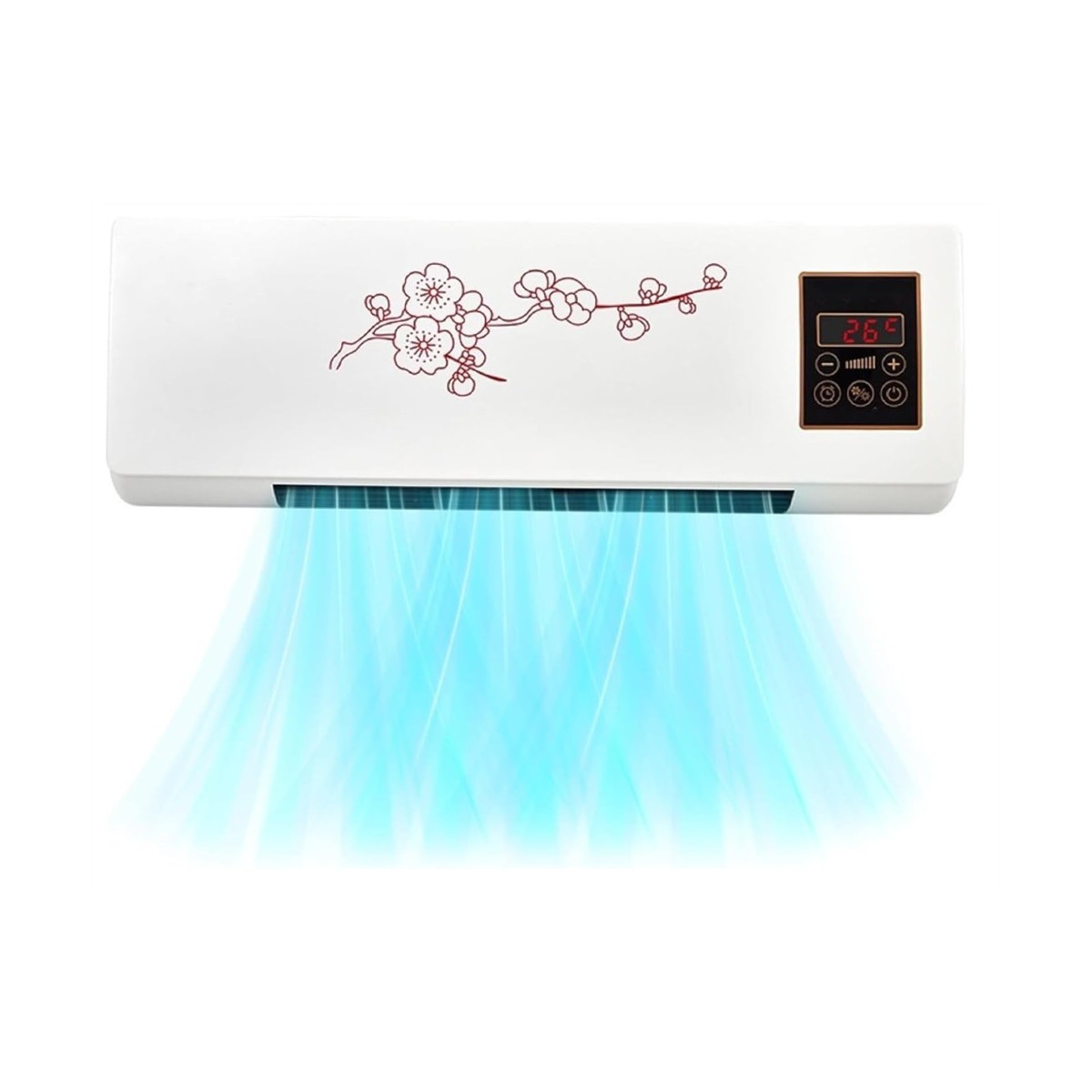 PTS Wandheizer 1800W 220V Heizlüfter Kaltluft...