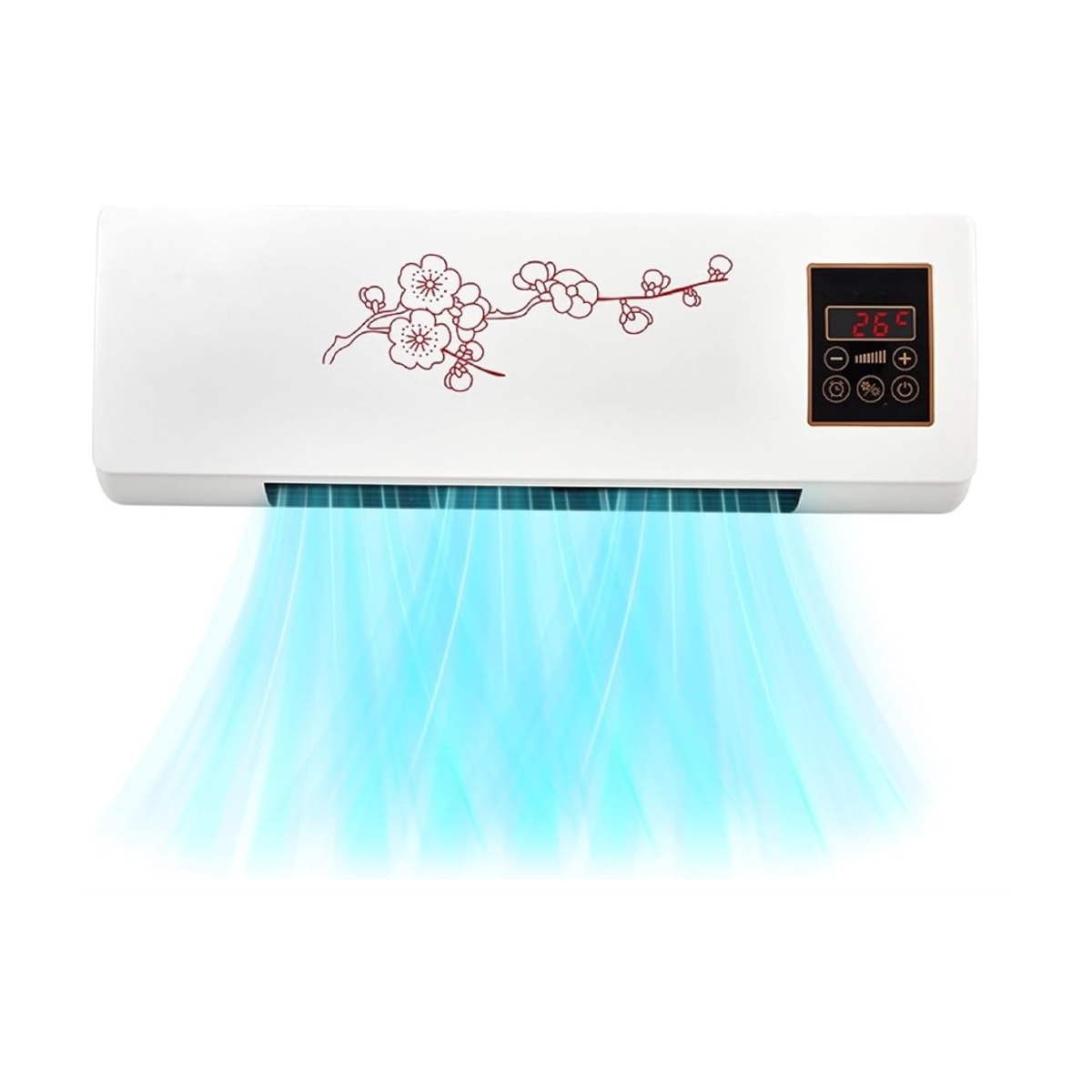 PTS Wandheizer 1800W 220V Heizlüfter Kaltluft...