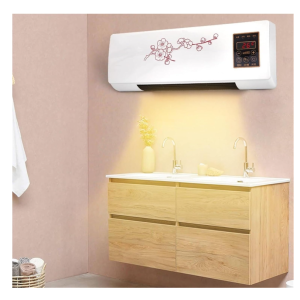 PTS Wandheizer 1800W 220V Heizlüfter Kaltluft Warmluft Kompakt Weiß