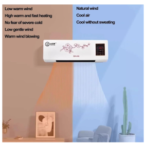 PTS Wandheizer 1800W 220V Heizlüfter Kaltluft Warmluft Kompakt Weiß