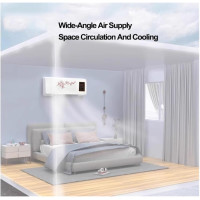 PTS Wandheizer 1800W 220V Heizlüfter Kaltluft Warmluft Kompakt Weiß