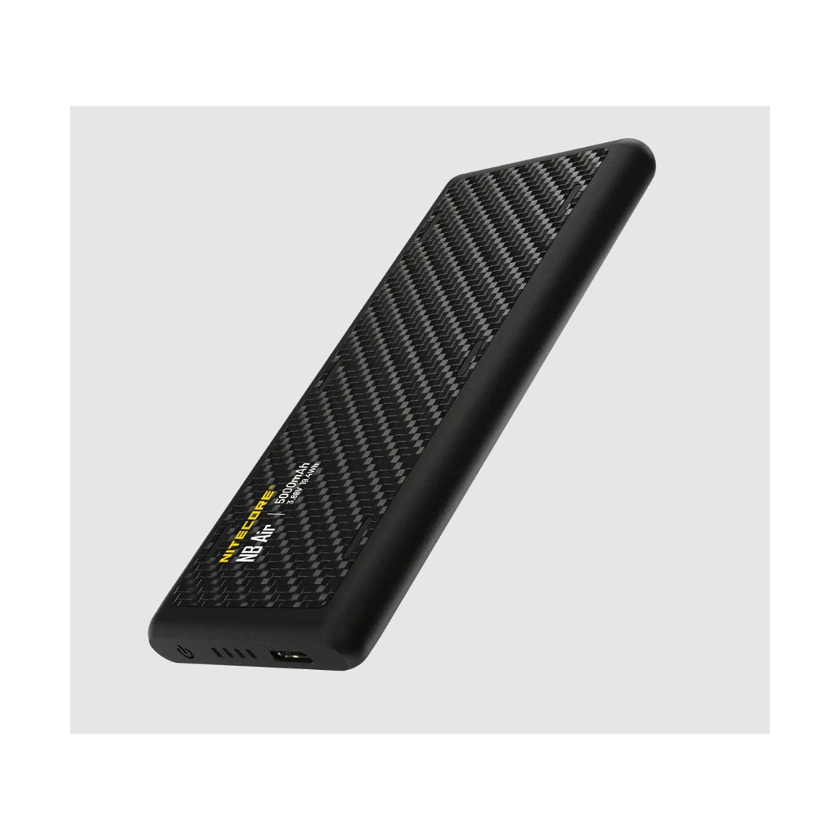 Nitecore Powerbank NB Air 5000mAh Carbon IPX7 USB C PD...